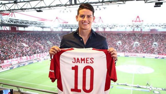 El volante se unirá a la selección colombiana para enfrentar encuentros amistosos. Foto: James Rodríguez IG.