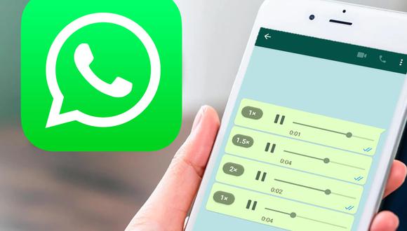 De esta manera podrás obtener ahora mismo las nuevas funciones de WhatsApp como la reproducción rápida de audio. (Foto: Composición)