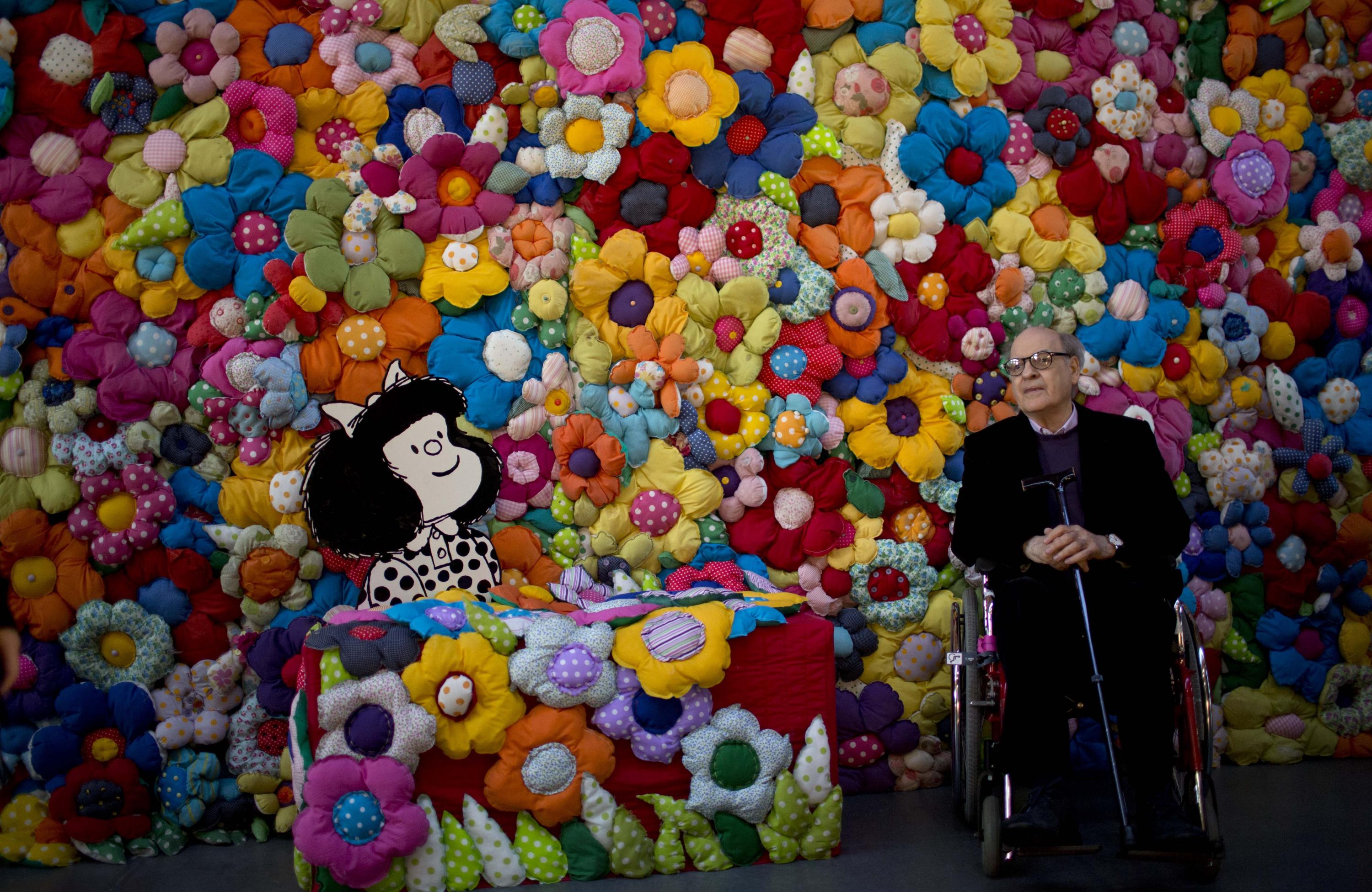 "El mundo según Mafalda" (Buenos Aires, 2014) (Foto: AP)