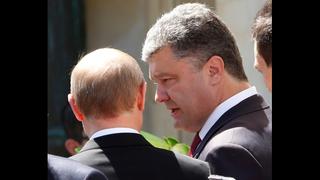 Putin se reunió con el presidente electo de Ucrania
