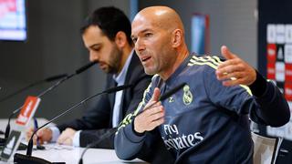 Zidane: "Pase lo que pase en derbi, no decimos adiós a la Liga"
