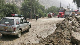 Tránsito continúa restringido en parte de vía que une La Oroya y Huancayo