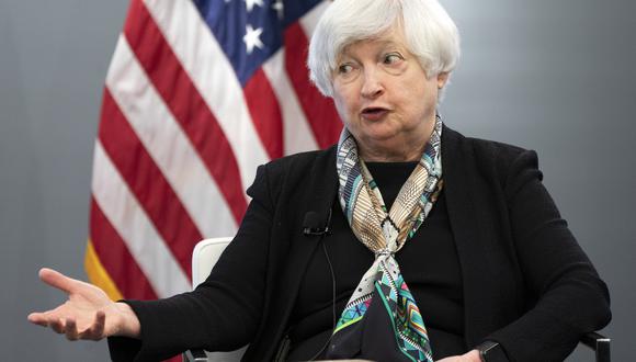 Yellen se pronunció en el marco de las reuniones de primavera del Fondo Monetario Internacional (FMI) y del Banco Mundial (BM), iniciadas el lunes y que concluyen el día 16. (AP Photo/Jacquelyn Martin)
