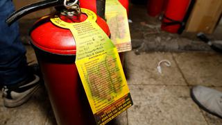 Cercado de Lima: así adulteraban extintores y certificaciones sanitarias