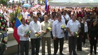 “Los cinco héroes” cubanos reciben llaves de Caracas