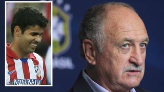 ‘Felipao’ Scolari se hartó de las preguntas sobre Diego Costa