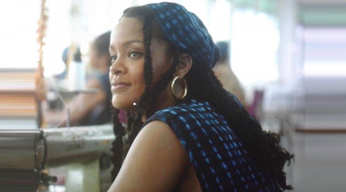 Rihanna está en Cuba rodando la cinta 'Guava Island'. (Fotos: @DenTheRizzle)