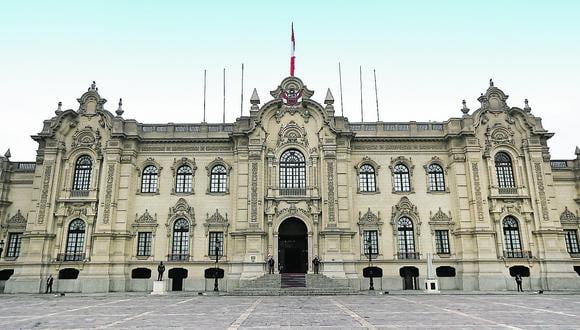 El Despacho Presidencial está en la sede de Palacio de Gobierno. (Foto: archivo GEC)