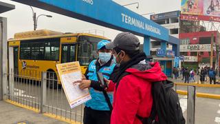 Metropolitano: estos son los desvíos que aplicarán los buses alimentadores por obras de ampliación 