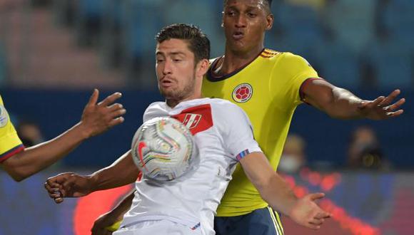 Santiago Ormeño ha participado en once partidos de la selección peruana y todavía no ha anotado. (Foto: AFP)