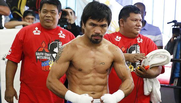 Manny Pacquiao es favorito en las apuestas para su pelea contra Adrien Broner. (Foto: Reuters)