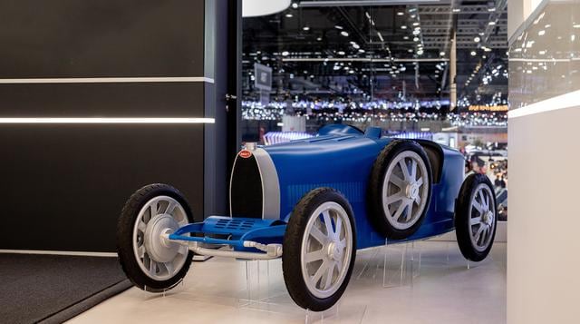 Se trata del Bugatti Type 35 Baby II, un auto para niños valorizado en 30 mil euros. (Foto: Bugatti).