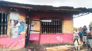Tumbes: incendio causó la muerte de un padre y sus dos hijos