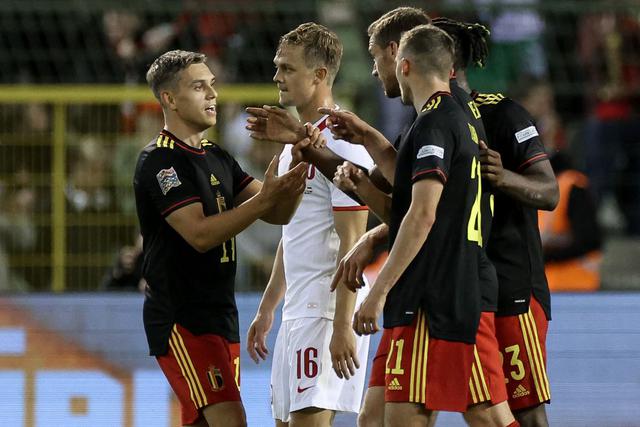 Bélgica aplastó 6-1 a Polonia por la Nations League | Foto: AFP