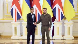 Primer ministro británico reafirma apoyo a Ucrania tras visita a Kiev