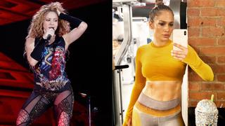 Shakira y Jennifer López muestran cómo se preparan para su show en el Super Bowl
