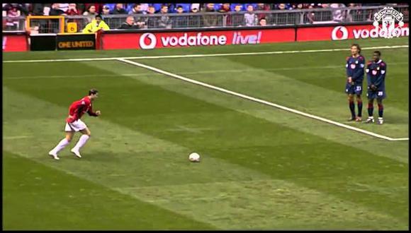 Manchester United recuerda el primer gol de Cristiano [VIDEO]