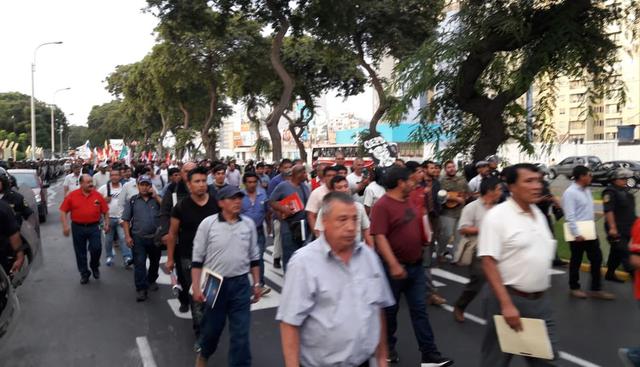 Las marchas en favor y en contra del presidente de Venezuela, Nicolás Maduro, ocurrieron un día antes del inicio de la Cumbre de las Américas. (Jorge Malpartida/El Comercio)