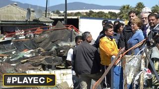 Terremoto en Chile: Bachelet visitó las zonas afectadas [VIDEO]