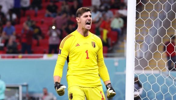 Thibaut Courtois atajó su quinto penal en lo que va del 2022. Los cuatro anteriores los realizó con la camiseta del Real Madrid. (Foto: FIFA)