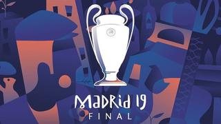 Sorteo Champions League 2018-19: así luce el póster de la gran final en Madrid