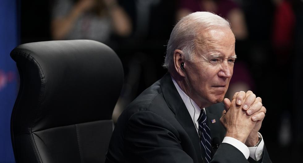 El presidente de Estados Unidos, Joe Biden. AP