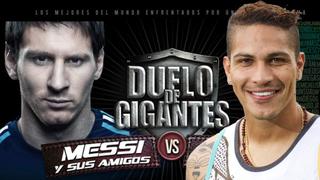 Paolo Guerrero jugará contra los amigos de Messi en Lima