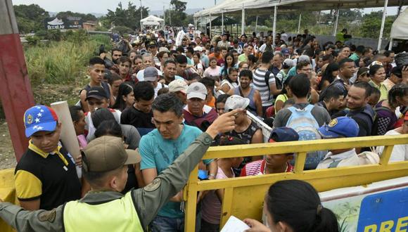 La gran mayoría de venezolanos se han trasladado a otros países de la región. (Foto: AFP)