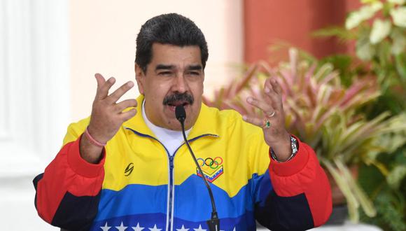 El presidente de Venezuela Nicolás Maduro. (Foto: Federico Parra / AFP).