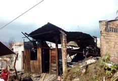 Loreto: incendio consume cuatro viviendas enIquitos