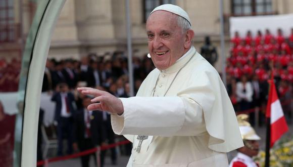 Papa Francisco invoca a Dios para que Perú siga avanzando con firmeza y esperanza (Foto: EFE)