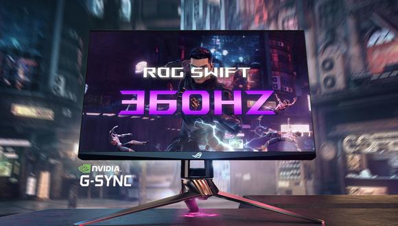 Asus ROG Swift 360Hz. (Imagen: Asus)