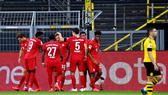Joshua Kimmich convirtió el 1-0 a favor del Bayern Múnich | Foto: Reuters