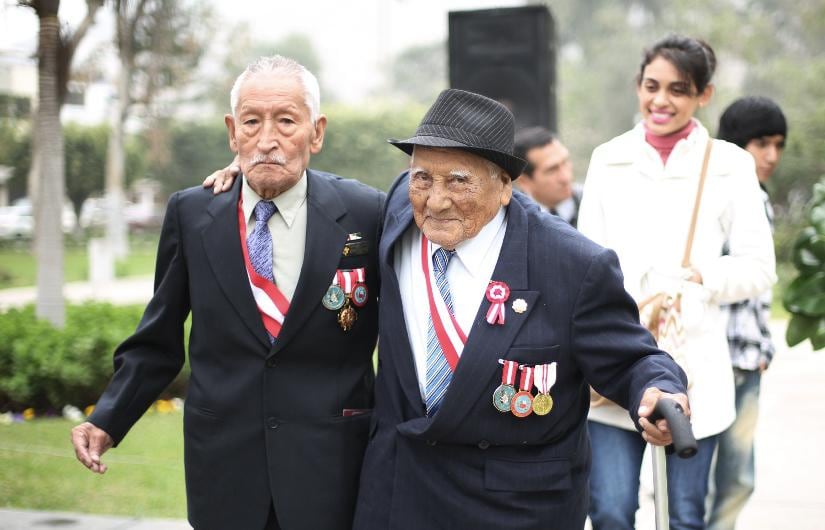 Héroes peruanos: los combatientes de 1941 - 1