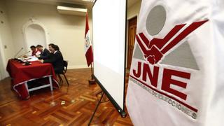 JNE analizará hoy 100 apelaciones y tachas de candidatos