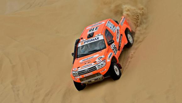 Rául Orlandini va segundo en el Rally de Faraones