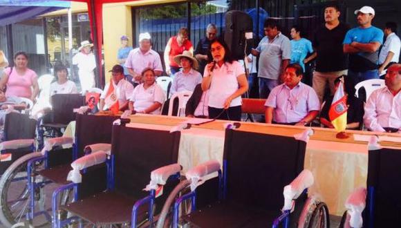Piura: entregan 580 sillas de ruedas donadas por gobierno chino