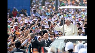 Papa juntó a casi 1 millón de personas en su tercer día en Seúl