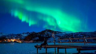Noruega es iluminada por una sorprendente aurora boreal [FOTOS]