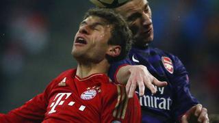 Champions League: Bayern Múnich perdió 2-0 con Arsenal pero clasificó a cuartos de final