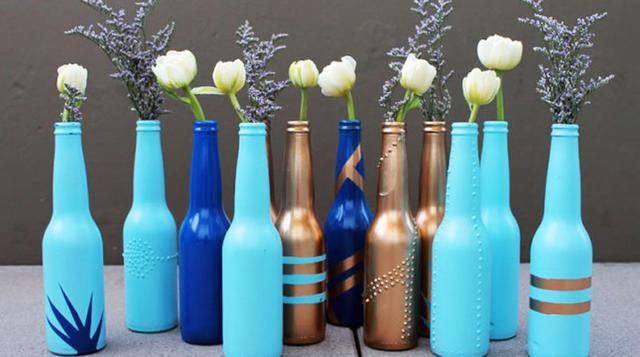 DIY: Recicla tus botellas y dales otro uso con estas ideas - 1