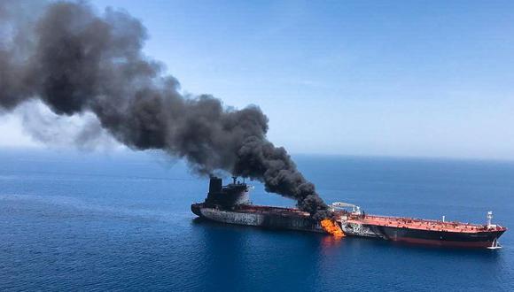 Golfo de Omán: ¿Impactará el ataque a los petroleros en el precio de los combustibles en el Perú? Foto: EFE