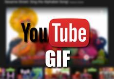 Así puedes crear un Gif usando un video de YouTube