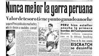 El Perú vs. Brasil de 1959: la historia del primer partido televisado en el país