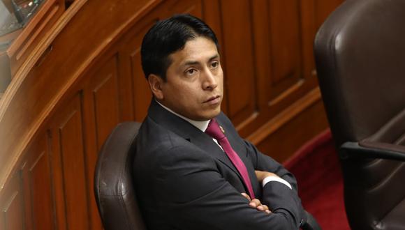 Freddy Díaz estuvo presente en la audiencia reservada en la que se dictó comparecencia con restricciones en su contra. (Foto: GEC)