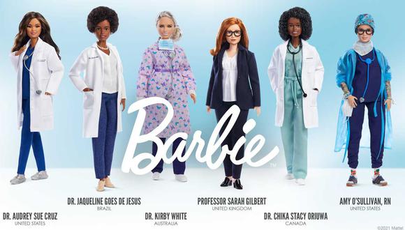Barbie Mattel lanza nueva colección de muñecas inspirada en las mujeres que combatieron en plena pandemia de la COVID-19. (Foto: AP)