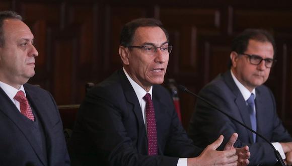 El presidente Martín Vizcarra aseguró que el Perú le ofrece estabilidad jurídica, social y económica a nuevos inversionistas. (Foto: Difusión)
