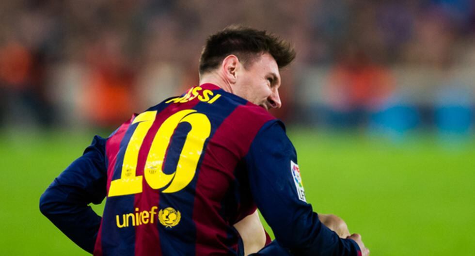 \"Nos tiran m...\", así dijo Messi (Foto: Getty Images)