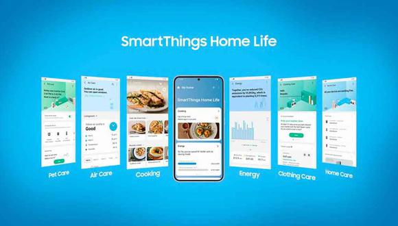 Samsung: conoce SmartThings Home Life, la nueva forma de controlar tus electrodomésticos. (Foto: Samsung Electronics)
