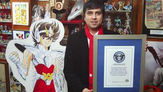 Peruano obtuvo el Guinness por mayor colección de Saint Seiya